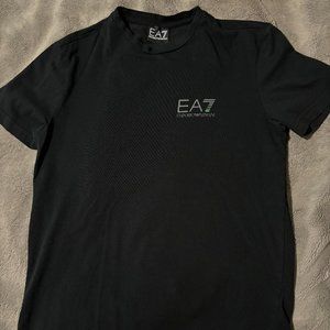 Emporio Armani Men's T-Shirt | Medium | Black T-Shirt | Men's Shirts | Designer